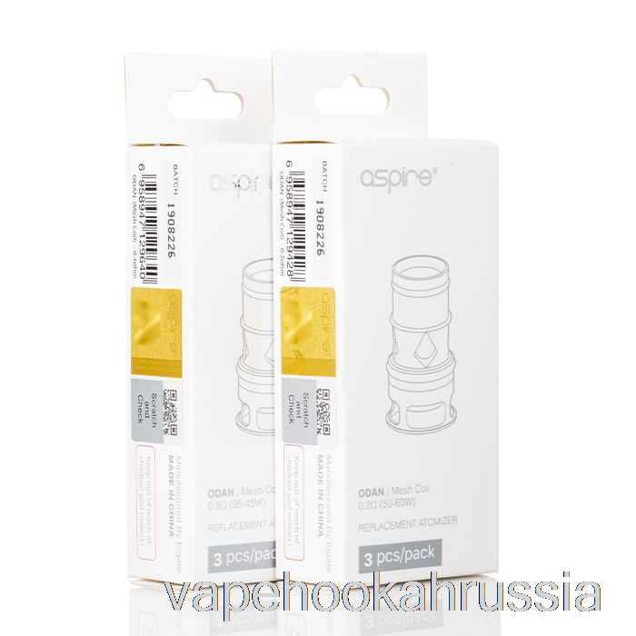 Сменные катушки Vape Juice Aspire Odan и Odan Mini, сетчатые катушки 0,18 Ом